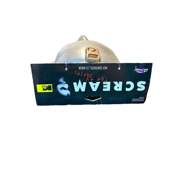 SCREAM The TV Series Mask Gray Plastic Halloween Costume MTV Fun World NEW A3 - Picture 5 of 5